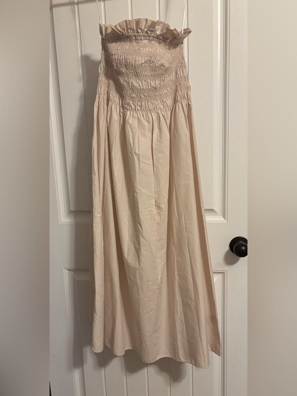 H&M Strapless Midi Dress